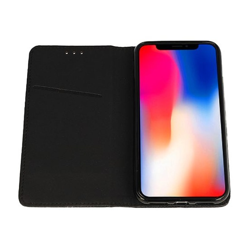 Apple iPhone 11 smart book magnetický knižkové puzdro (Čierny)