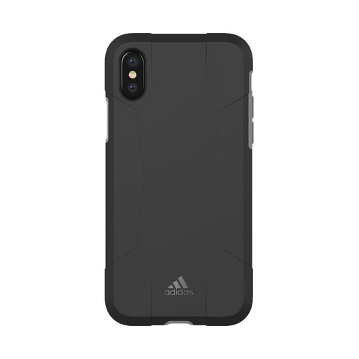 Apple iPhone X/ XS Adidas solo prémiový zadný kryt, (Čierny)