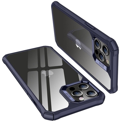Apple iPhone 12/12 Pro ESR air armor zadný kryt (Modrý)