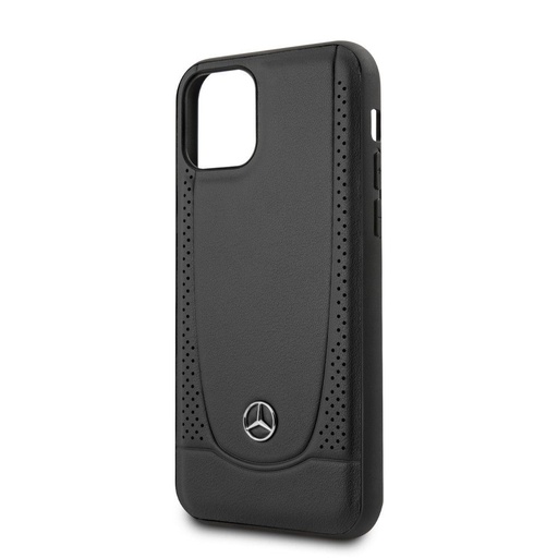 Apple iPhone 11 Mercedes Urban Line prémiový zadný kryt (Čierny) - MEHCN61ARMBK