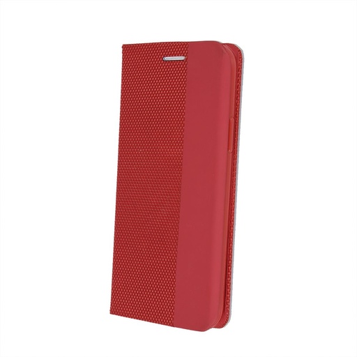 Huawei P40 Lite Smart Senso knižkové puzdro (Červený)