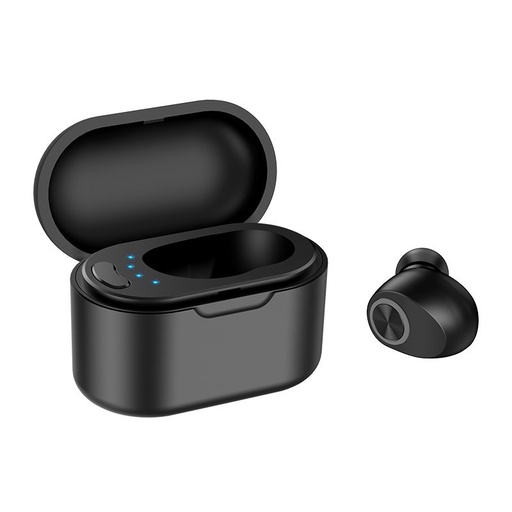 Borofone BC29 bezdrôtový headset s nabíjacím puzdrom, čierny