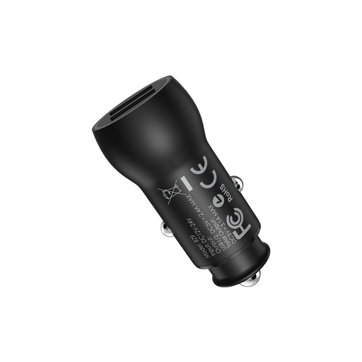 Borofone BZ9 do auta nabíjačka (2xUSB port), 5V 3,1A, čierny