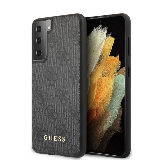 Samsung Galaxy S21+ GUESS Original puzdro (Sivý) – GUHCS21MG4GFGR