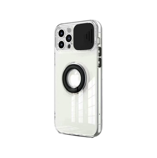Apple iPhone 12 Pro lens bumper zadný kryt (Čierny)