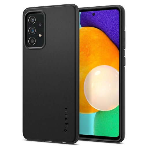 Samsung Galaxy A52 / A52 5G / A52s 5G Spigen thin fit prémiový zadný kryt (Čierny)