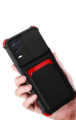 Apple iPhone 12 colored buttons odolný proti nárazu zadný kryt (Čierny)