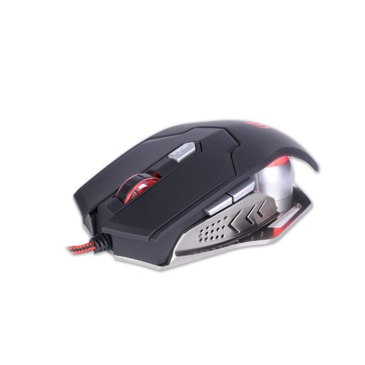 Rebeltec FALCON gaming myš, optický, 2400 dpi, 1,8M dĺžka kábla, 6 s tlačidlami