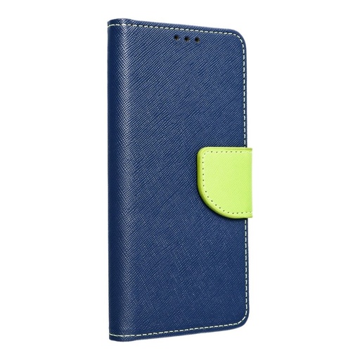 Samsung Galaxy A52 / A52 5G / A52s 5G Fancy book knižkové puzdro (modrý - lime)