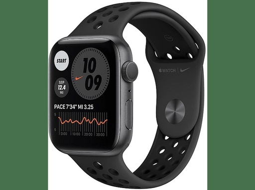 Apple watch Series 6 Nike 44mm, astrálna sivá