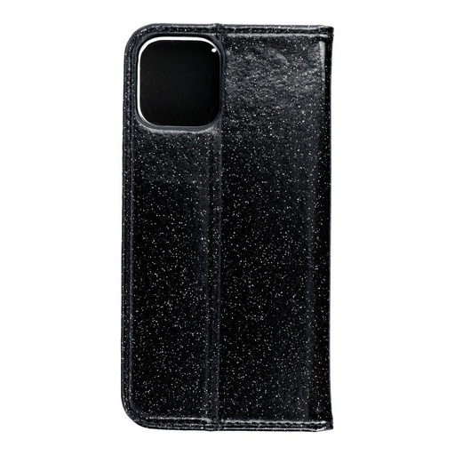 Apple iPhone 12 Forcell Shining knižkové puzdro (Čierny)