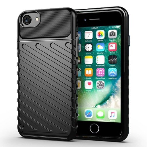 Apple iPhone 7/8/SE 2020/ SE 2022 thunder zadný kryt (Čierny)