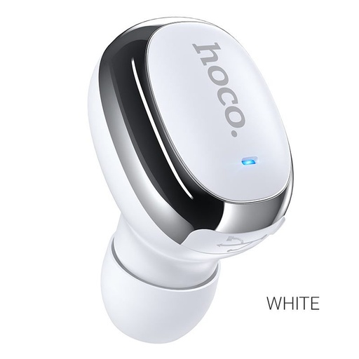 Hoco E54 bluetooth headset, BT V5.0, biely
