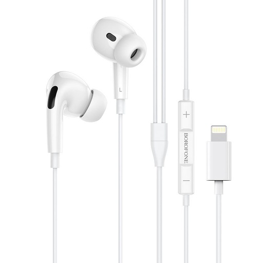 Borofone BM30 Pro headset (lightning), biely