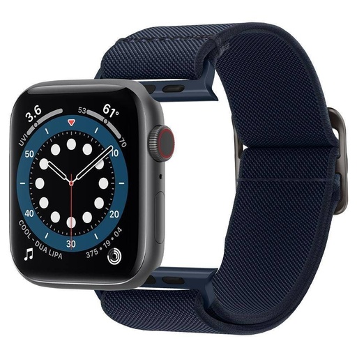Apple Watch Series 1/2/3/4/5/6(42/44mm) Spigen fit lite remienok, morská modrá