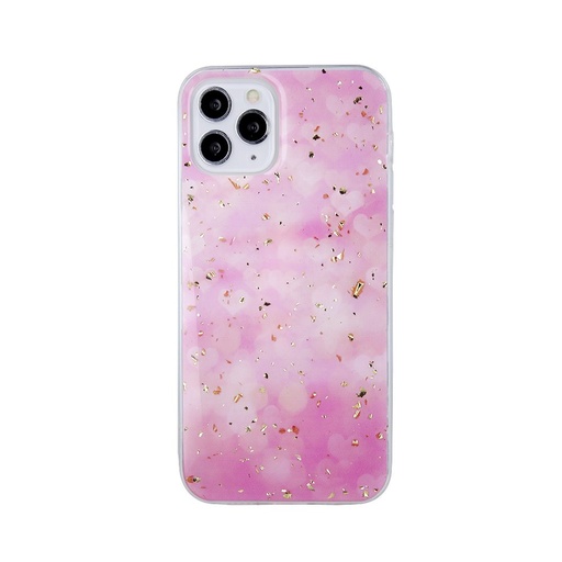 Apple iPhone 12 / iPhone 12 Pro zlatý glam zadný kryt (Ružový)