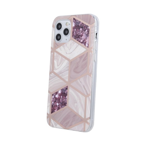 Apple iPhone 12 / iPhone 12 Pro geometric marmur zadný kryt (Hanga)