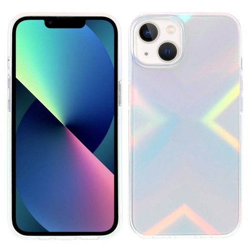 Apple iPhone 13 Kingxbar streamer zadný kryt (viacfarebný triangle)