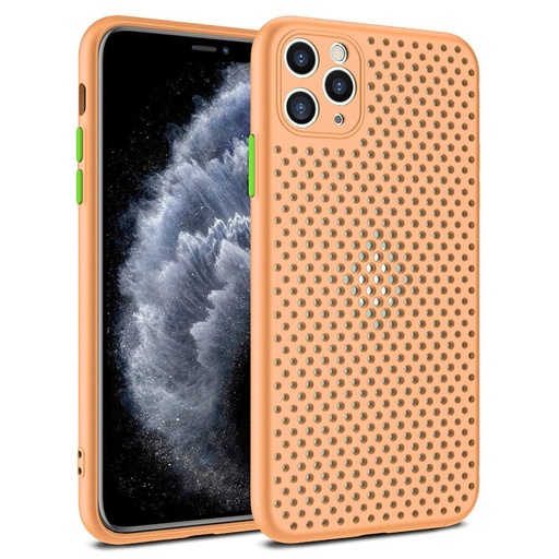 Apple iPhone 7/8/SE 2020/ SE 2022 breath priedušný zadný kryt (Ružovozlatý)