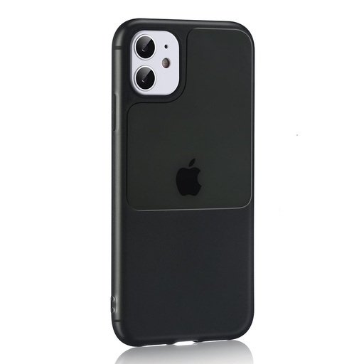 Apple iPhone 12/12 Pro Tel protect window zadný kryt (Čierny)