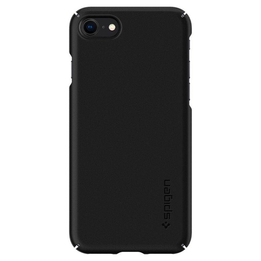 Apple iPhone 7/8/SE 2020/ SE 2022 Spigen thin fit prémiový zadný kryt (Čierny)