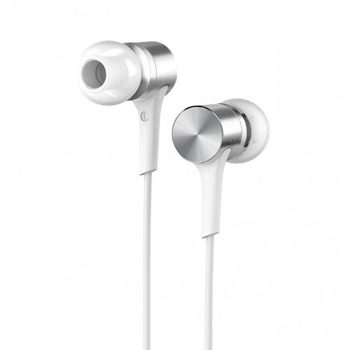 Hoco M54 headset (jack 3,5mm), drôtový slúchadlo 3,5mm-es s konektorom a s mikrofónom, biely