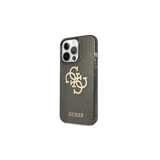 Apple iPhone 13 Guess TPU Big 4G Full Glitter puzdro (Čierny) – GUHCP13MPCUGL4GBK