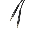 XO NB-R175A 3.5 mm–3.5 mm audio kábel (Fekete) – 1 m