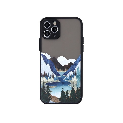 Apple iPhone 12 silikónový zadný kryt (Landscape 2)