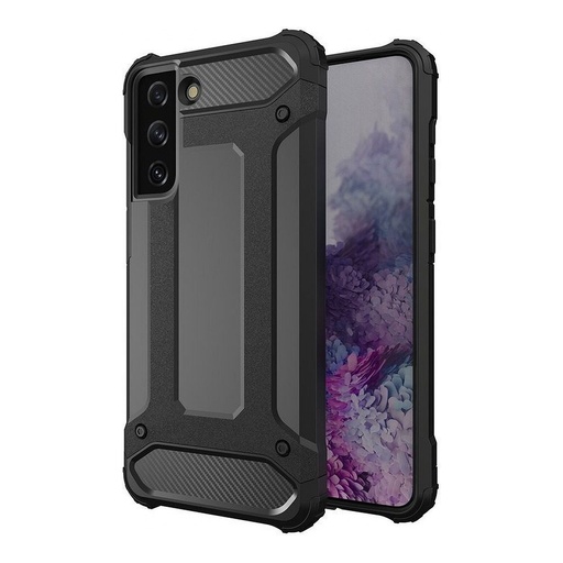 Samsung Galaxy S21 FE armor odolný proti nárazu zadný kryt, čierny
