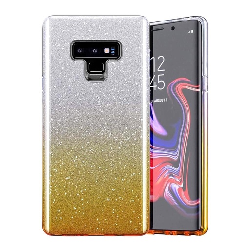 Samsung Galaxy S21 FE bling zadný kryt, (Zlatý)