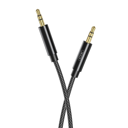 XO NB-R211C 3.5 mm–3.5 mm audio kábel (Čierny)