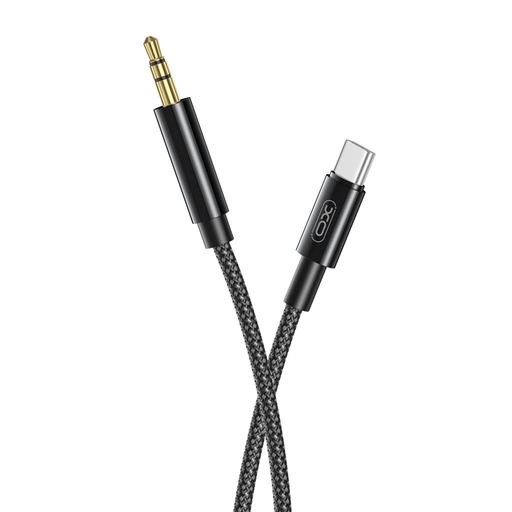 XO NB-R211B USB-C–3.5 mm audio kábel (Čierny)