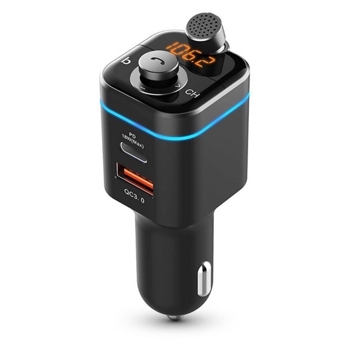 Tech Protect C72 PRO FM transmitter, čierny