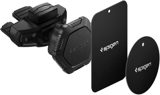 Spigen QS24 magnetický držiak do auta (na ventilačnú mriežku), čierny