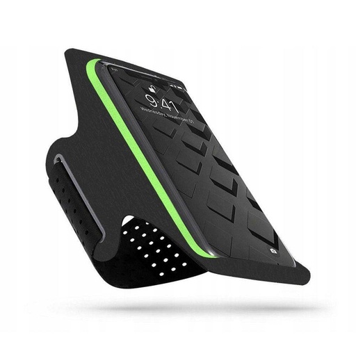 TECH PROTECT G10 armband puzdro karra upevniteľný puzdro na telefón na šport (fekete-lime)