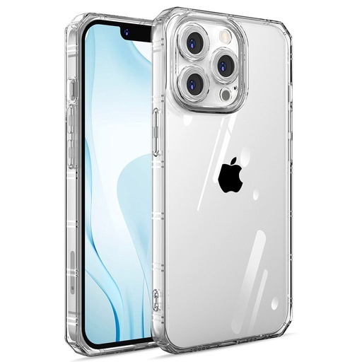 Apple iPhone 14 Pro armor anti shock odolný proti nárazu zadný kryt (Priehľadný)