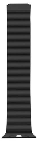 XO BT01A magnetický silikónový remienok na hodinky Apple Watch 38/40/41 mm (Čierny)