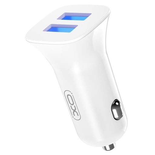 XO CC31 do auta nabíjačka (2xUSB port), biely