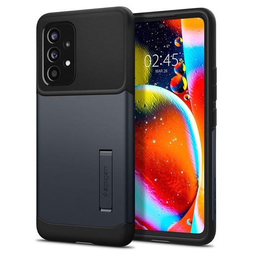 Samsung Galaxy A53 Spigen slim armor odolný proti nárazu zadný kryt (Modrý)