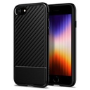 Apple iPhone 7/8/SE 2020/SE 2022 Spigen core armor prémium hátlap tok (matt fekete)