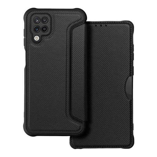 Apple iPhone 12 Pro Razor magnetický odolný proti nárazu knižkové puzdro (Čierny)