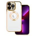 Apple iPhone 14 Pro Beauty átlátszó hátlap tok (Arany)