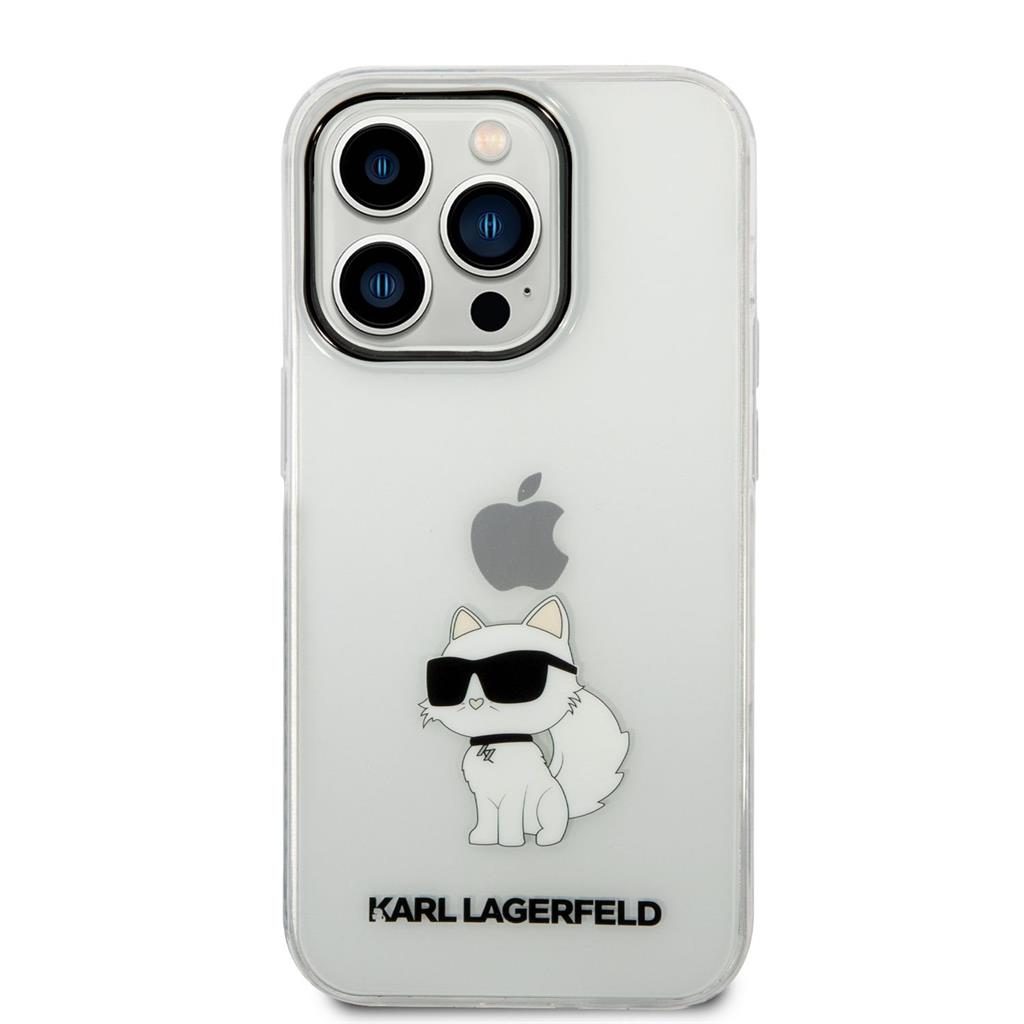 Apple iPhone 14 Pro Karl Lagerfeld IML Choupette NFT tok (Átlátszó) – KLHCP14LHNCHTCT