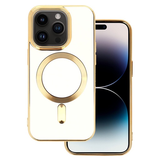 Apple iPhone 14 Beauty magsafe zadný kryt (Biely)
