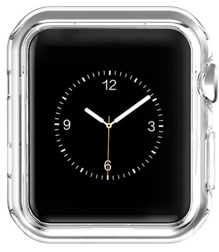 Hoco WS1 Apple Watch 7 / Watch 8 45mm TPU puzdro (Priehľadný)