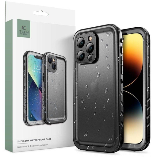 Apple iPhone 14 Pro Tel Protect Shellbox zadný kryt (Čierny)