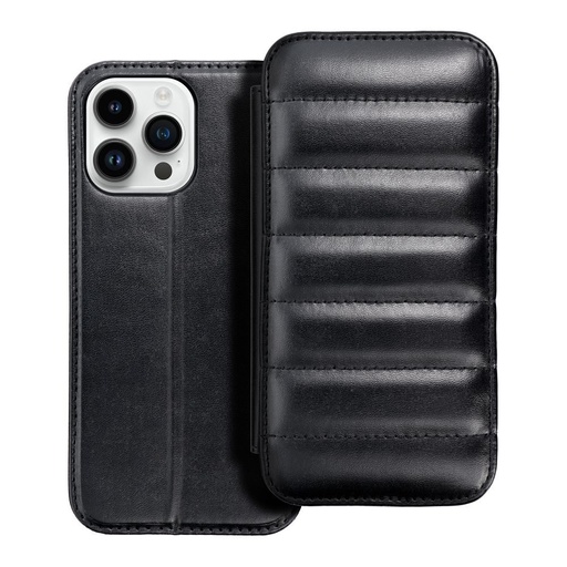 Apple iPhone 14 Pro Puffer book knižkové puzdro (Čierny)