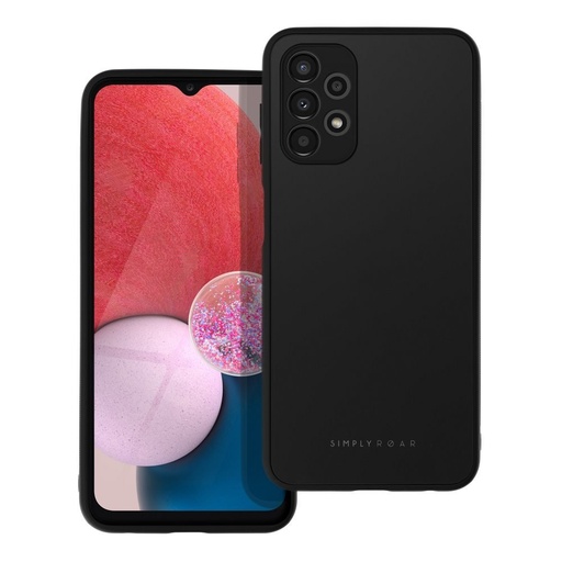 Samsung Galaxy A13 4G Roar matný sklo zadný kryt (Čierny)
