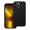 Apple iPhone 12 Pro Roar matt üveg hátlap tok (Fekete)